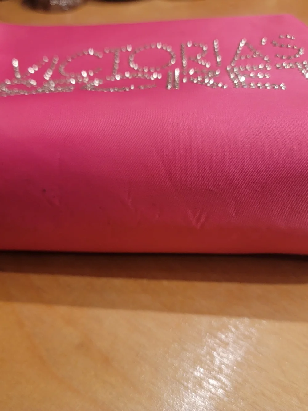 Victoria's Secret Pink Studded Cosmetic Bag